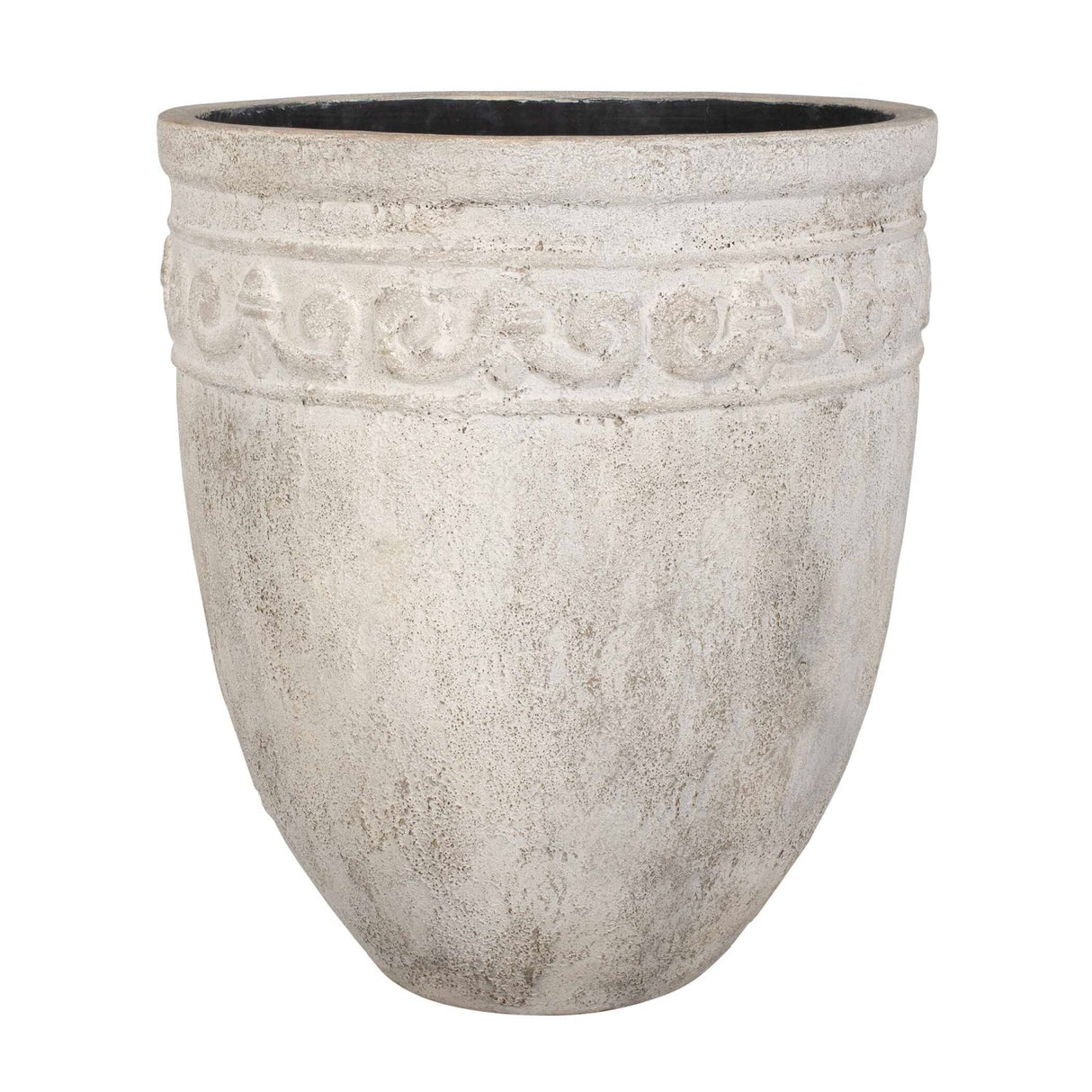 Modern European furniture - Carved Concrete Indoor/Outdoor Planter - www.oroa.com