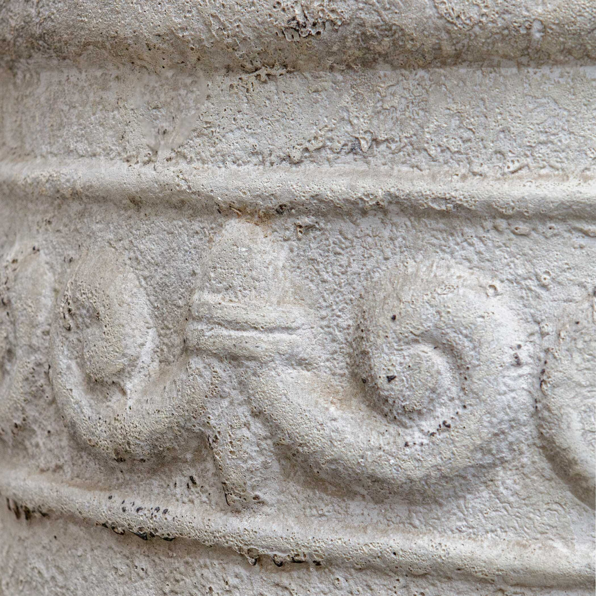 Modern European furniture - Carved Concrete Indoor/Outdoor Planter - www.oroa.com