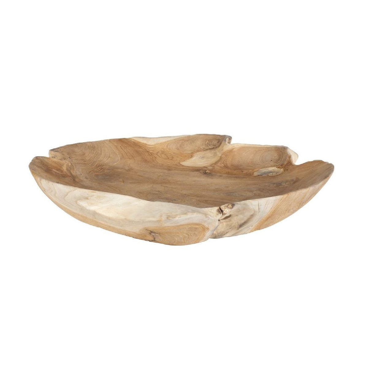 Teak Wood Indoor/Outdoor Bowl | Uttermost Organic Embrace - www.oroa.com