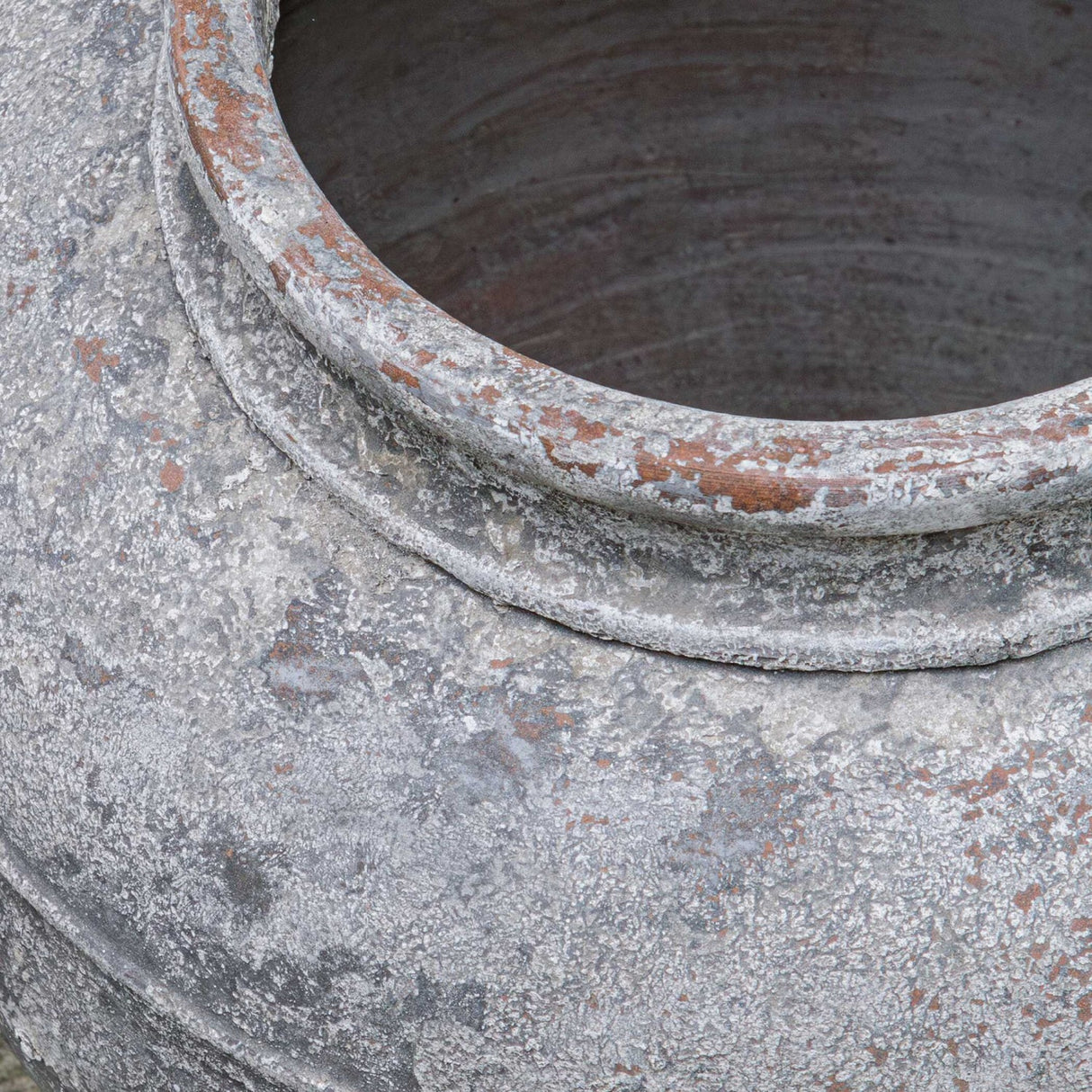 Modern European furniture - Rustic Concrete Indoor/Outdoor Planter - www.oroa.com