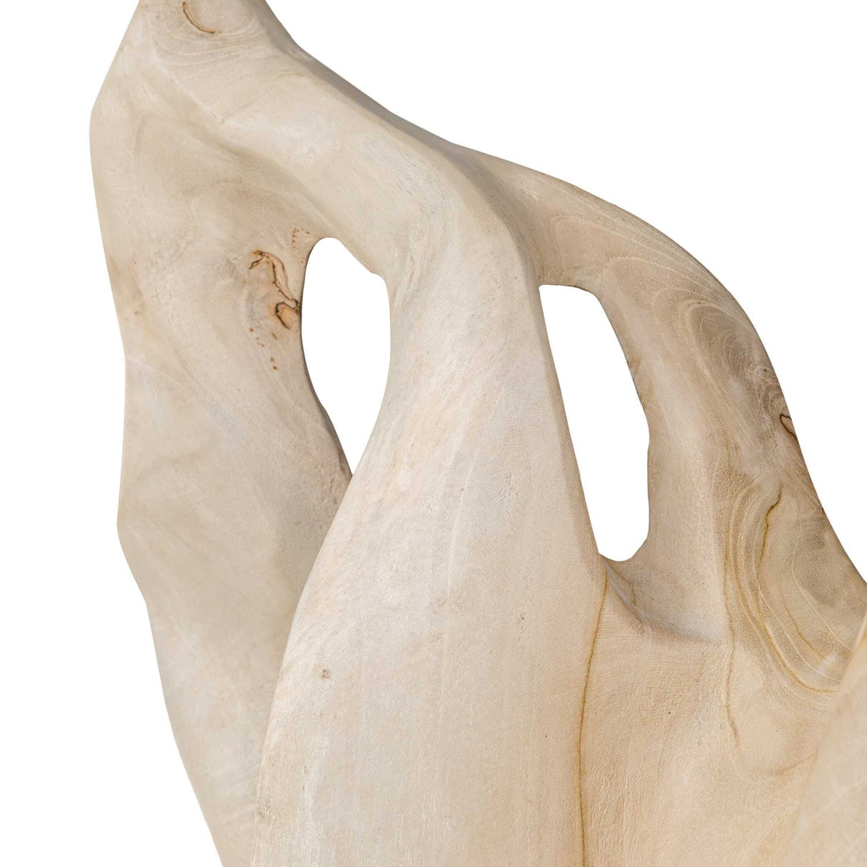Modern European furniture - Abstract Teak Indoor/Outdoor Sculpture - www.oroa.com