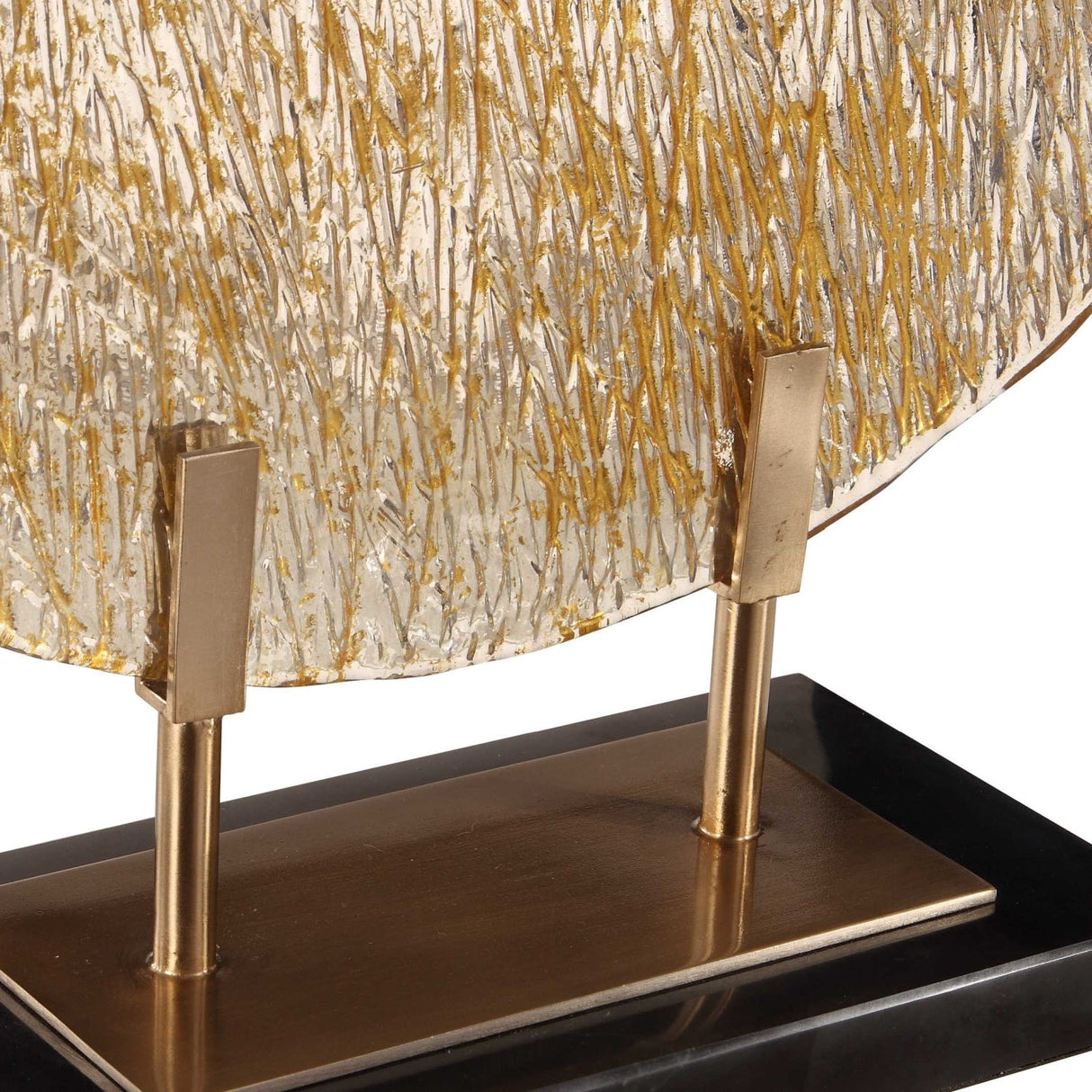 Modern European furniture - Round Rippled Art Glass Charger - www.oroa.com