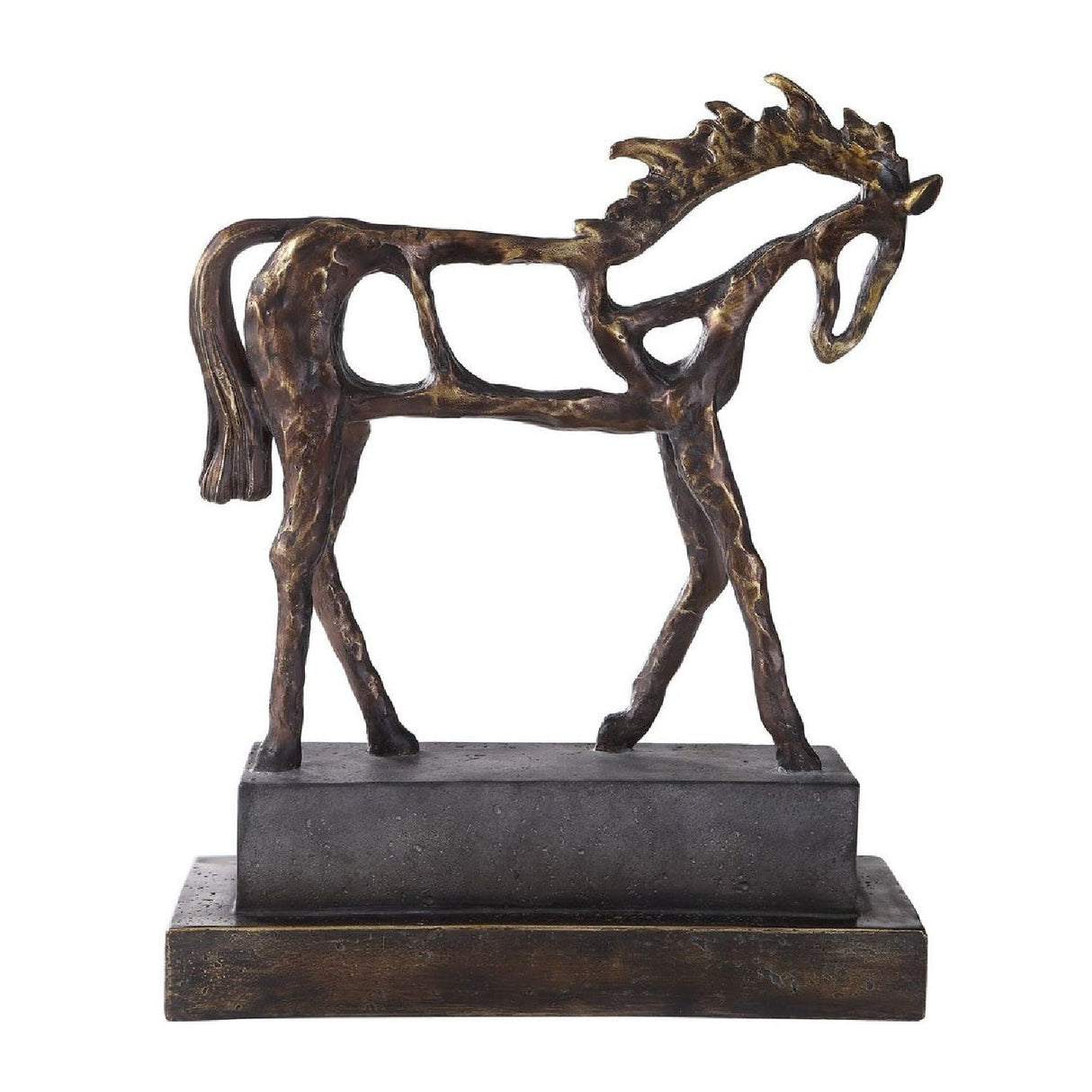 Antique Bronze Sculpture | Uttermost Titan Horse - www.oroa.com