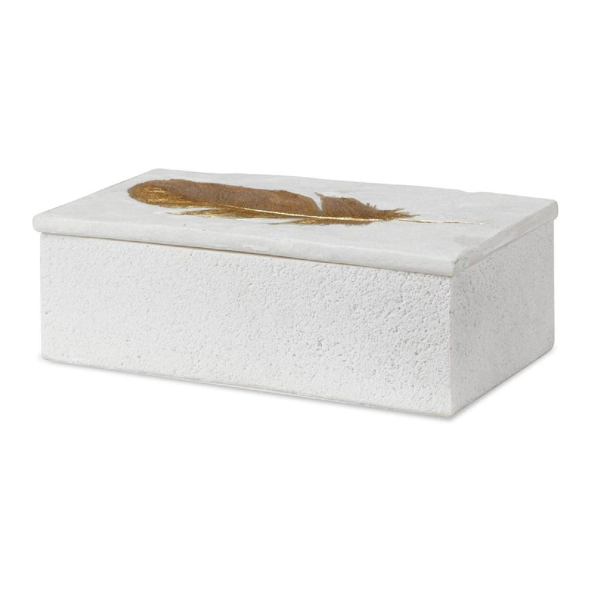 White Stone Look Decorative Box | Uttermost Nephele - www.oroa.com