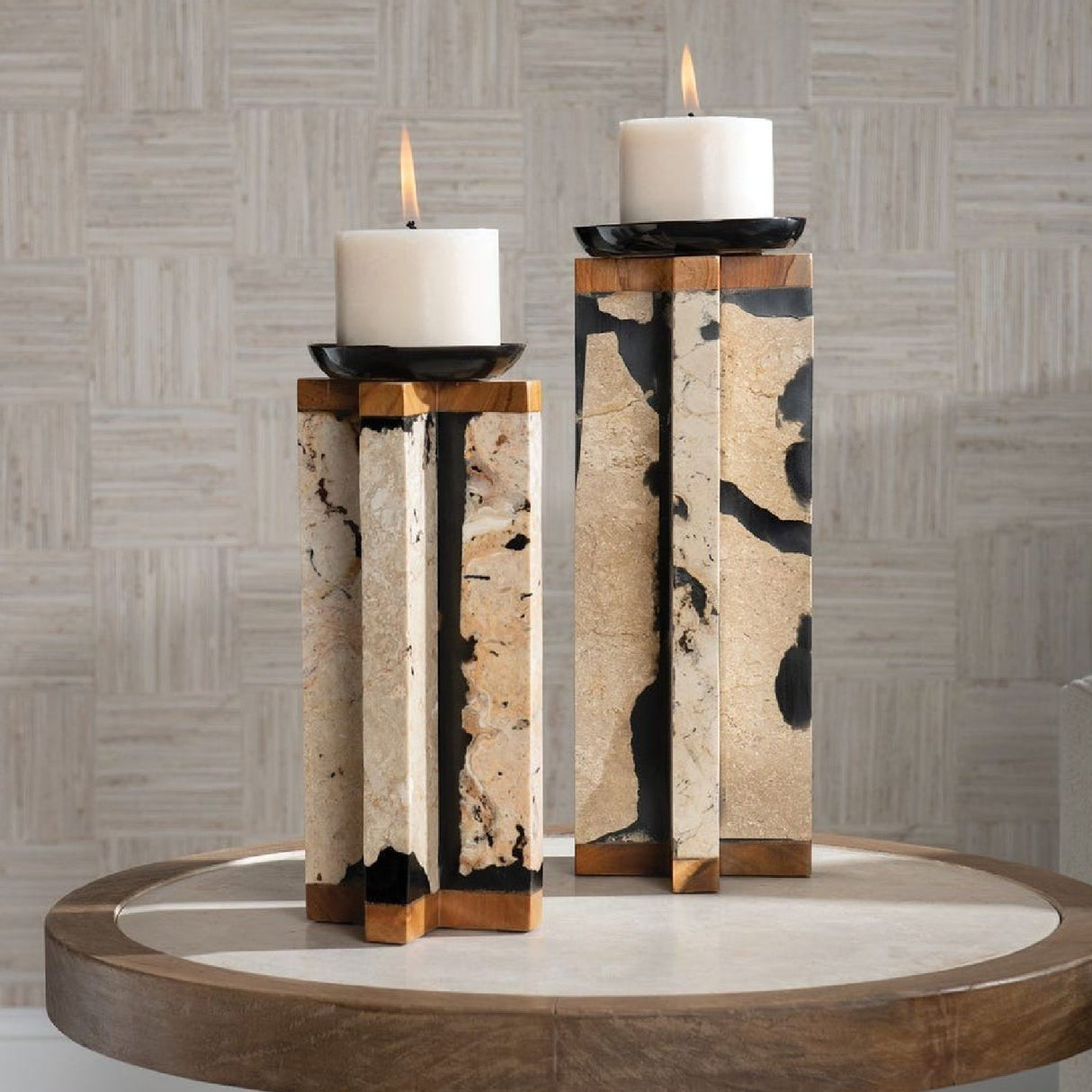 Natural Coral Candleholder | Uttermost Illini - www.oroa.com