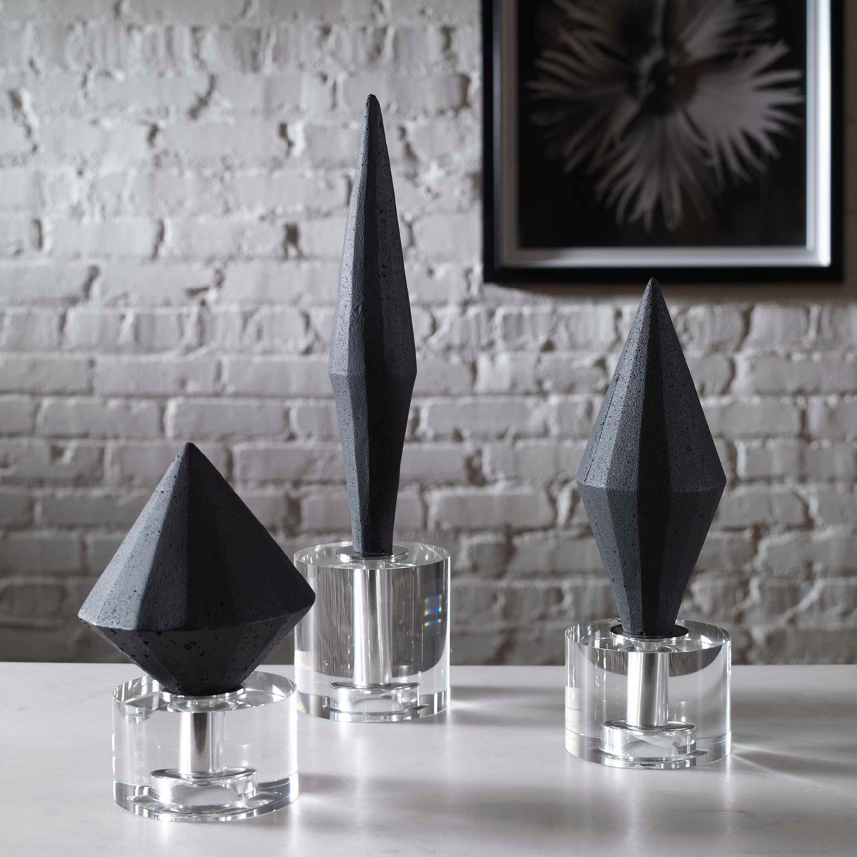 Modern European furniture - Diamond Man-Made Stone Decorative Objects (3) - www.oroa.com