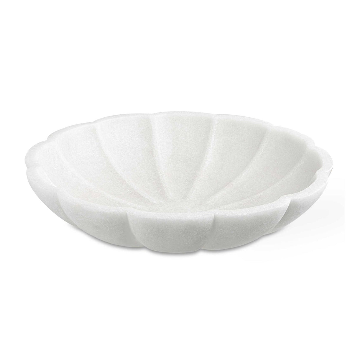 Modern European furniture - White Stone Indoor/Outdoor Bowl - www.oroa.com
