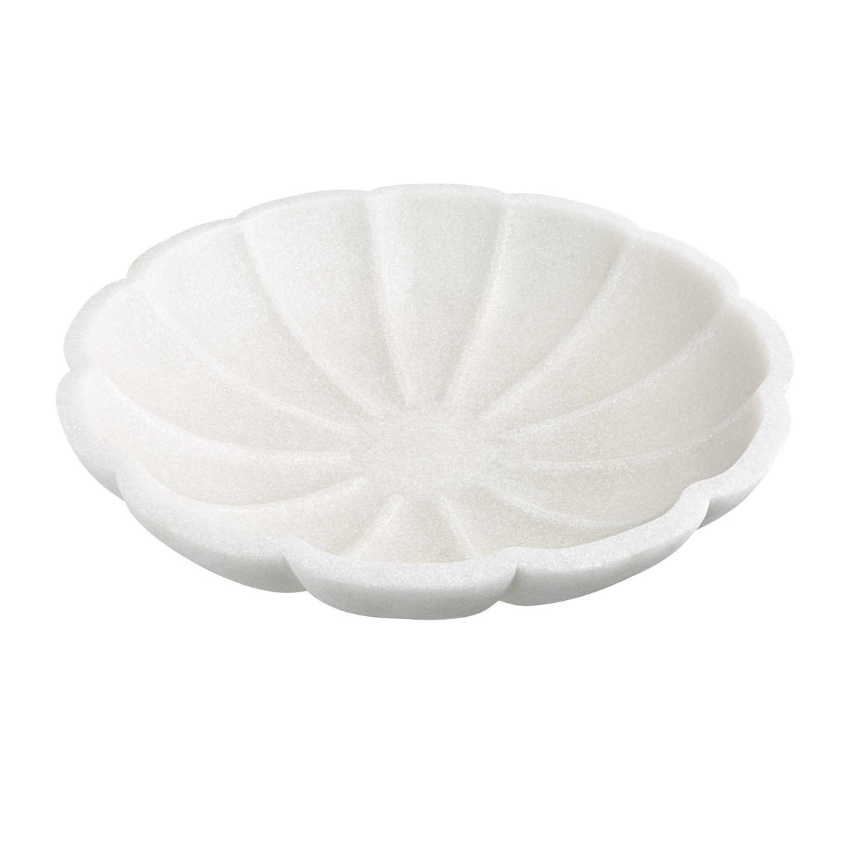 Modern European furniture - White Stone Indoor/Outdoor Bowl - www.oroa.com