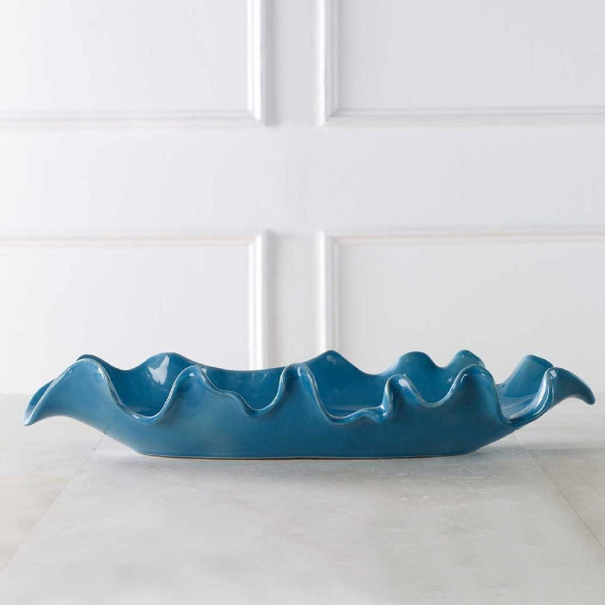 Modern European furniture - Ceramic Curve-Edged Indoor/Outdoor Bowl - www.oroa.com
