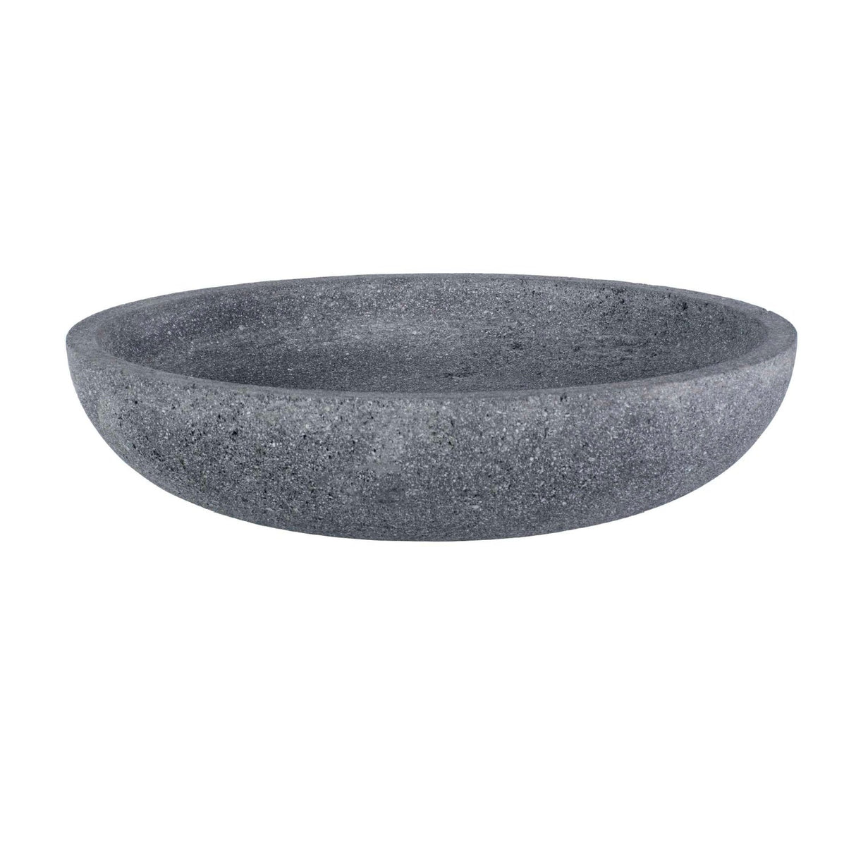Modern European furniture - Gray Lava Stone Indoor/Outdoor Bowl - www.oroa.com