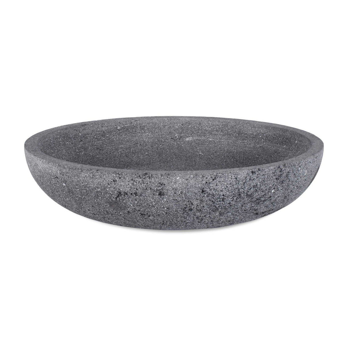 Modern European furniture - Gray Lava Stone Indoor/Outdoor Bowl - www.oroa.com