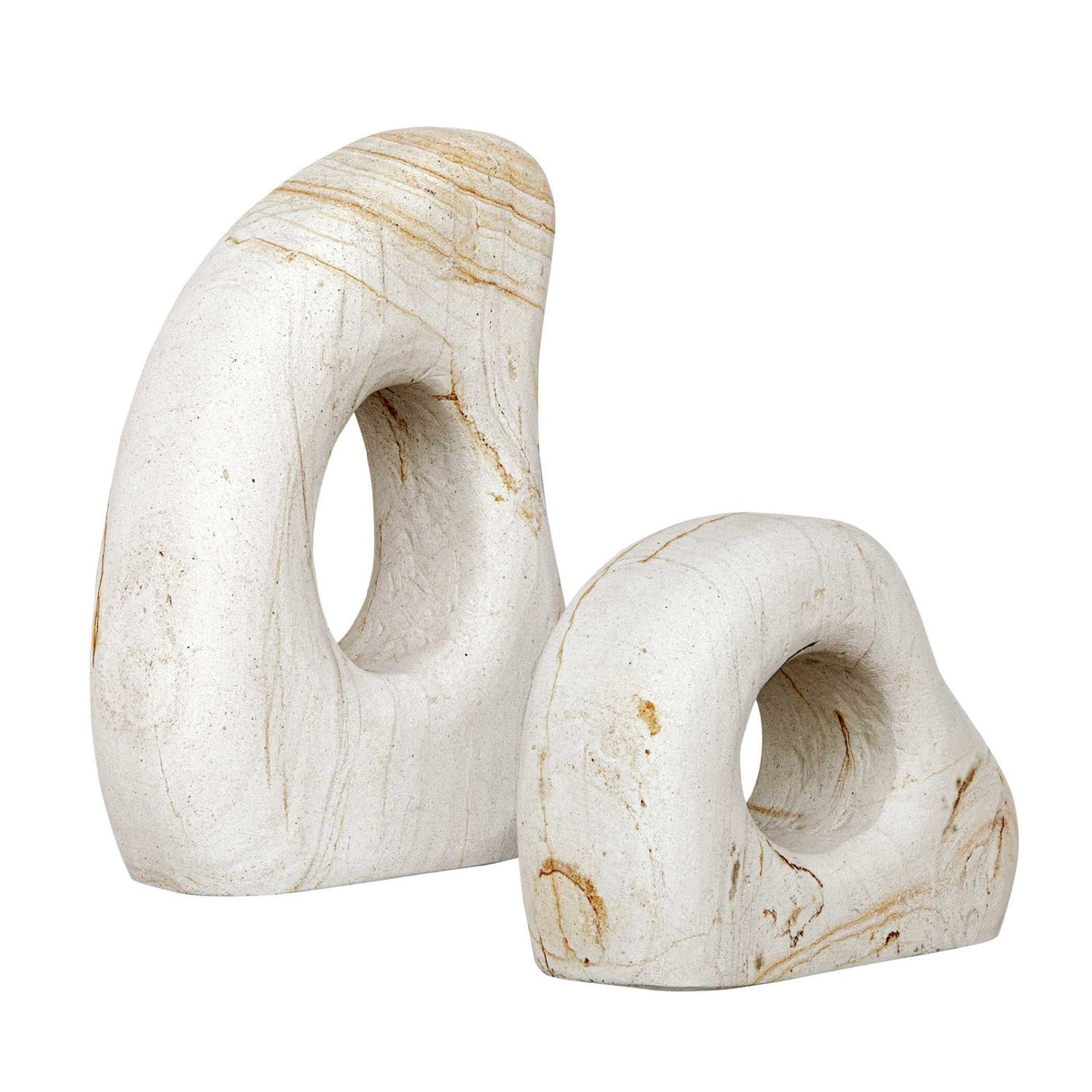 Modern European furniture - Carved Stone Indoor/Outdoor Sculptures (2) - www.oroa.com