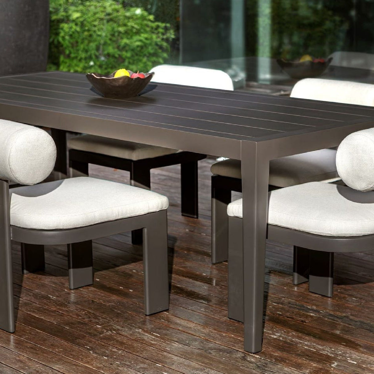 Modern European furniture - Cast Aluminum Indoor/Outdoor Bowl - www.oroa.com