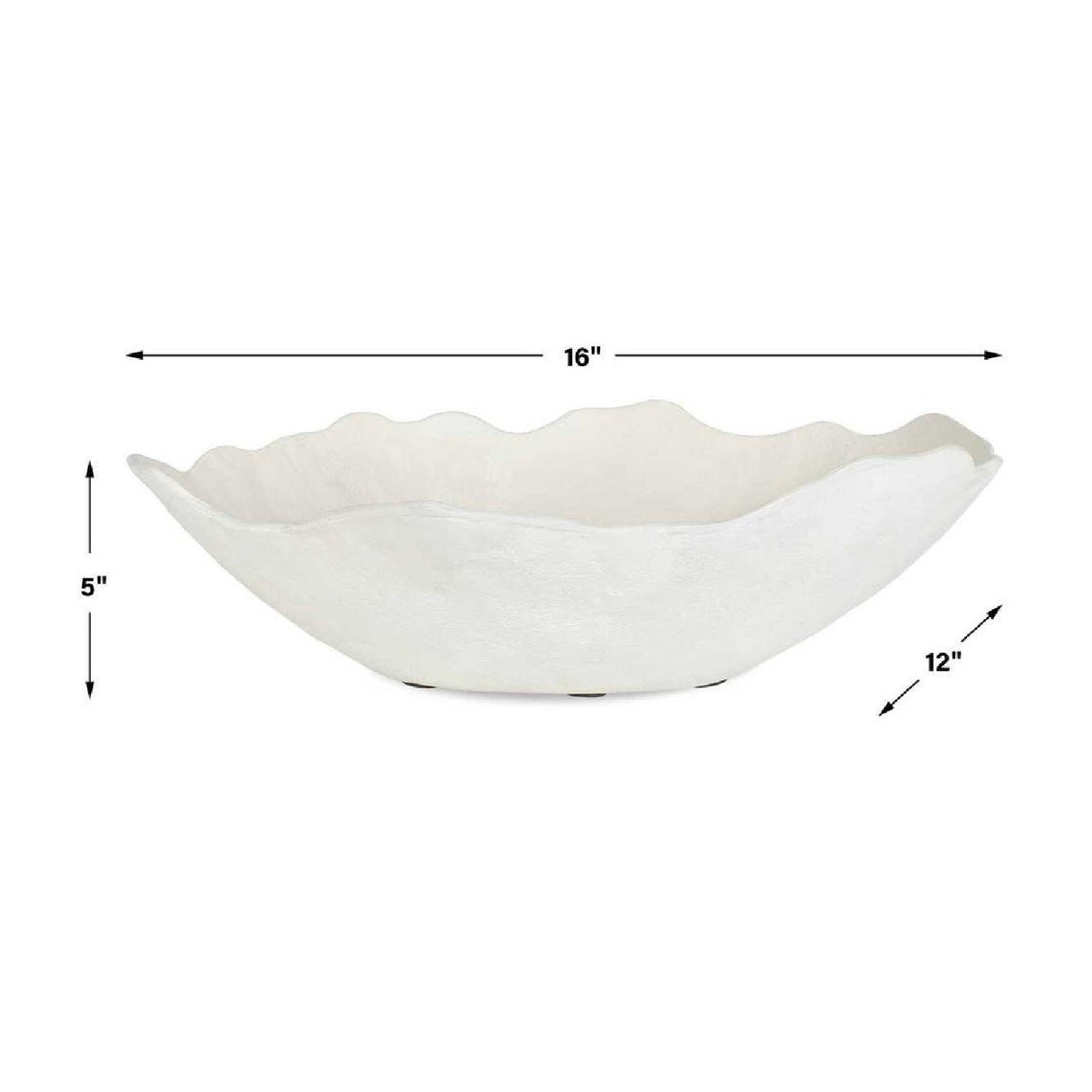 Modern European furniture - Cast Aluminum Indoor/Outdoor Bowl - www.oroa.com