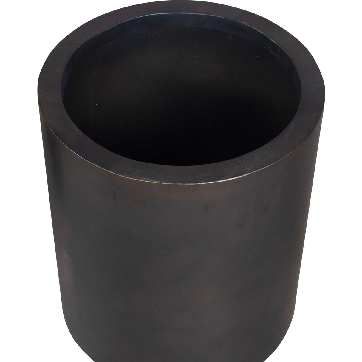 Modern European furniture - Bronze Cylindrical Indoor/Outdoor Planters (2) - www.oroa.com