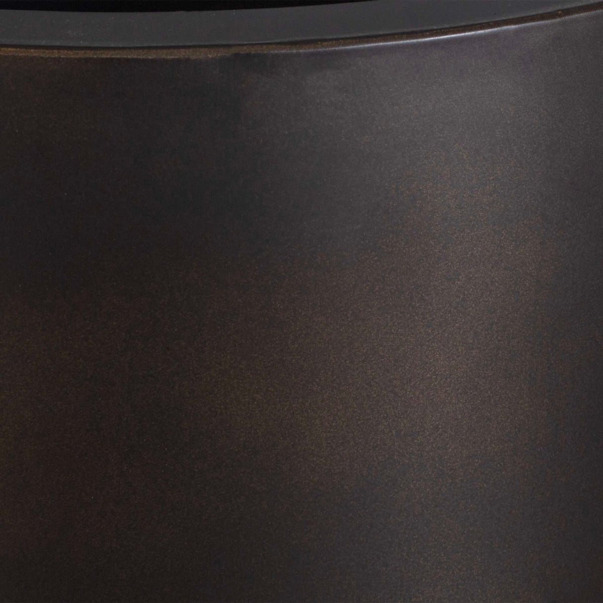 Modern European furniture - Bronze Cylindrical Indoor/Outdoor Planters (2) - www.oroa.com