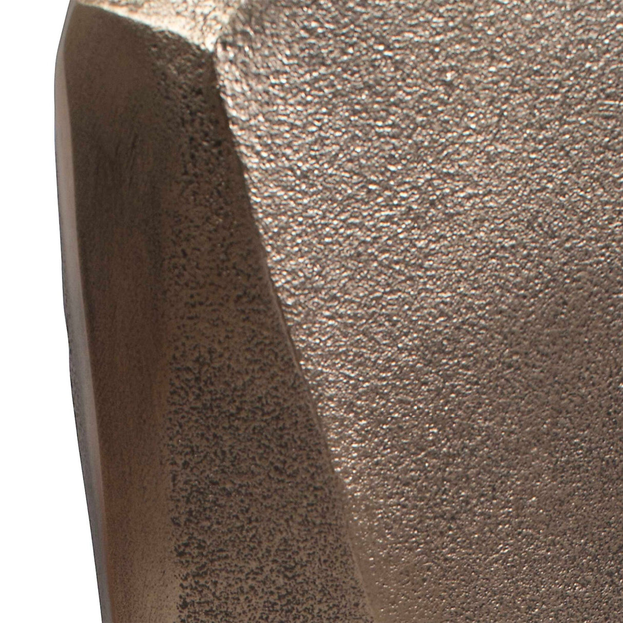 Modern European furniture - Faceted Brass Indoor/Outdoor Vases (2) - www.oroa.com