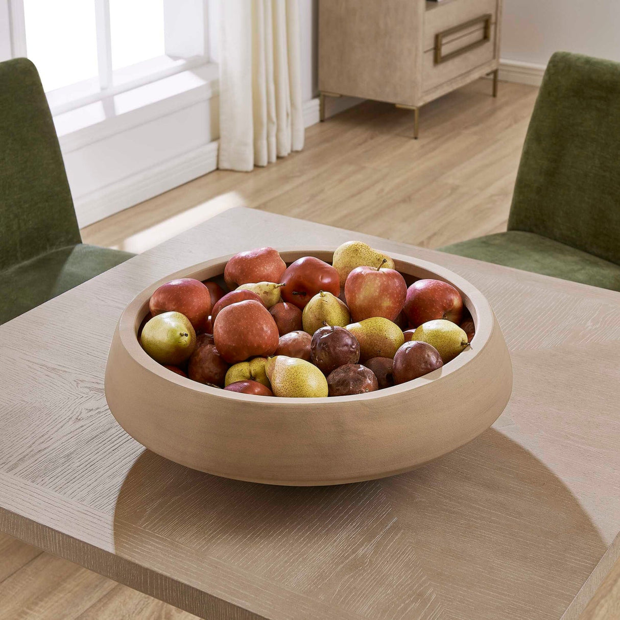 Modern European furniture - Textured Earthenware Indoor/Outdoor Bowl - www.oroa.com