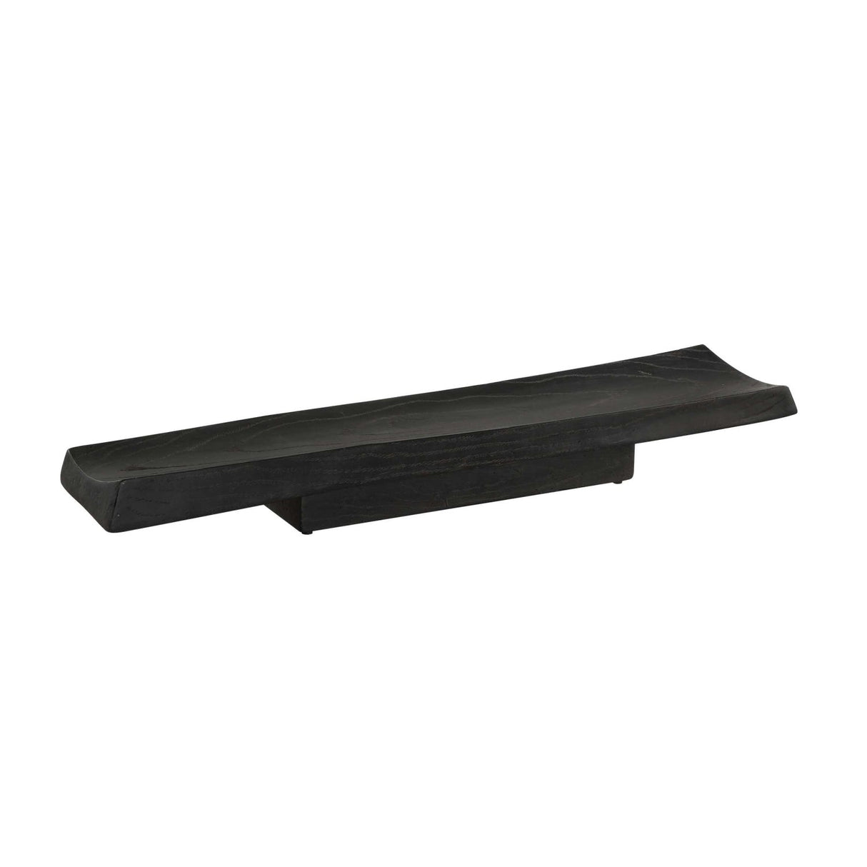 Modern European furniture - Black Casted Wood Indoor/Outdoor Tray - www.oroa.com