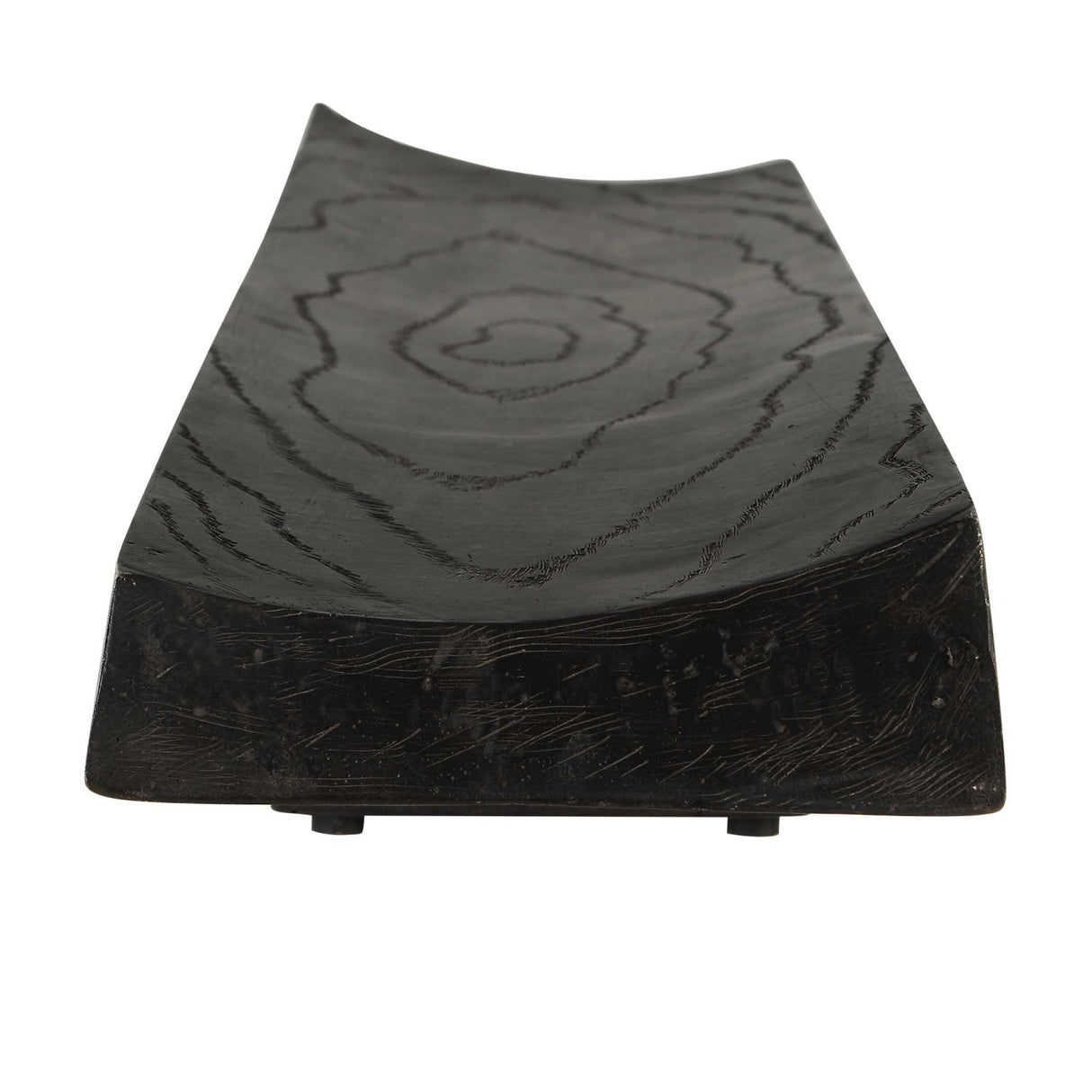 Modern European furniture - Black Casted Wood Indoor/Outdoor Tray - www.oroa.com