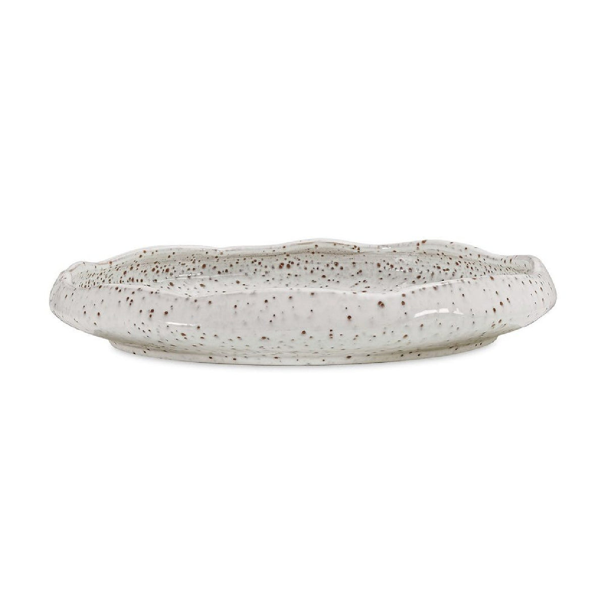 Pitted Earthenware Indoor/Outdoor Bowl | Uttermost Stardust Ripple