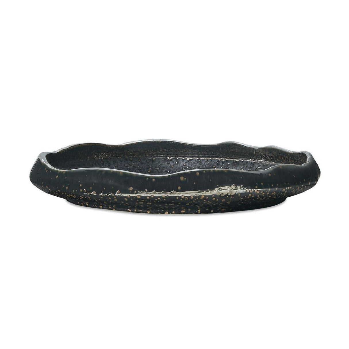 Modern European furniture - Pitted Earthenware Indoor/Outdoor Bowl - www.oroa.com