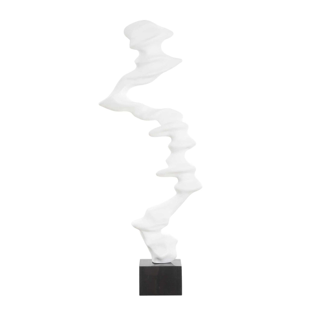 Modern European furniture - White Abstract Indoor/Outdoor Sculpture - www.oroa.com