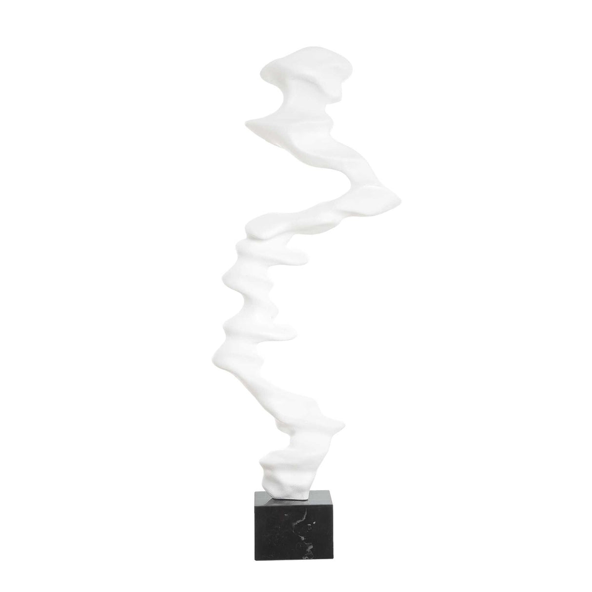 Modern European furniture - White Abstract Indoor/Outdoor Sculpture - www.oroa.com