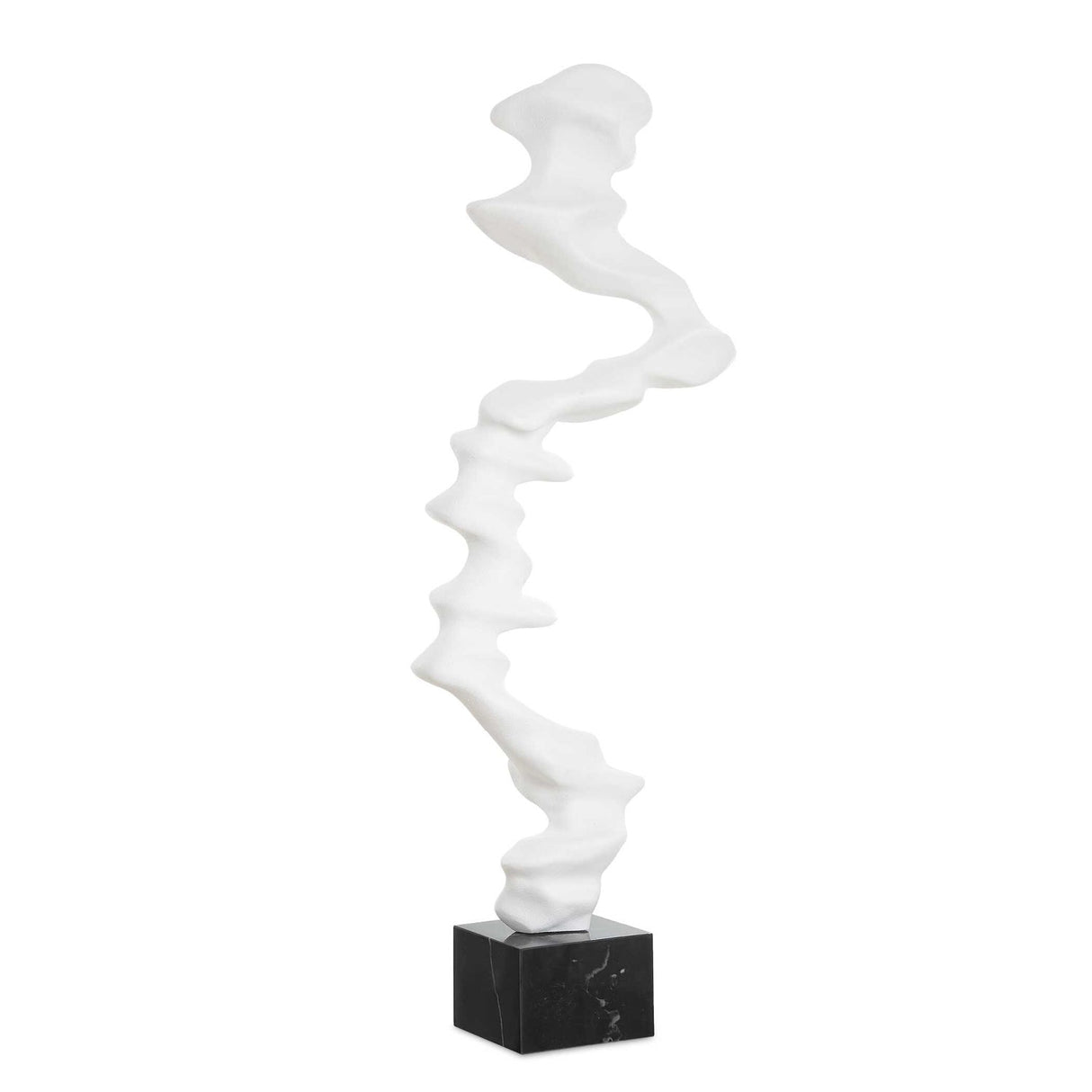 Modern European furniture - White Abstract Indoor/Outdoor Sculpture - www.oroa.com