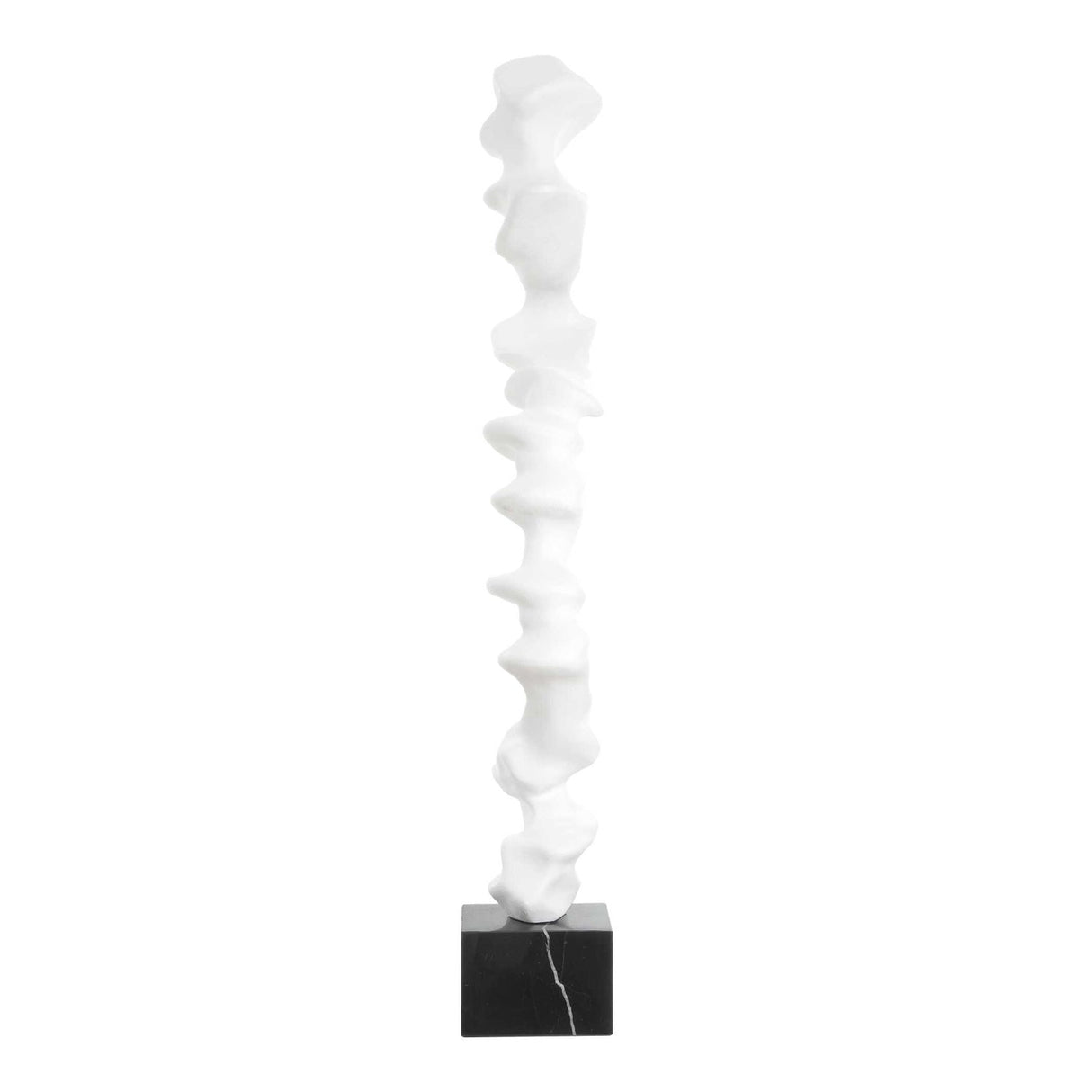 Modern European furniture - White Abstract Indoor/Outdoor Sculpture - www.oroa.com