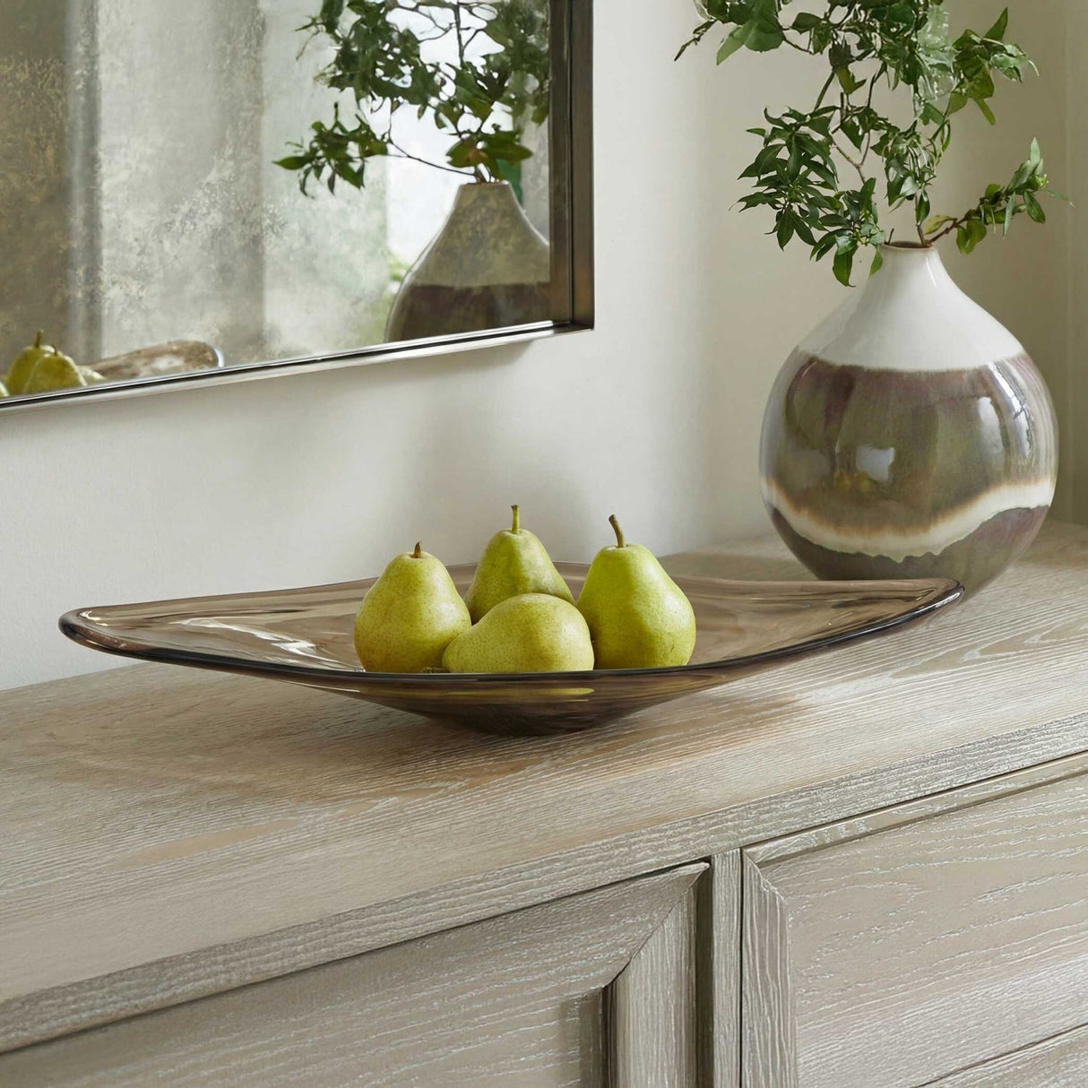 Modern European furniture - Indoor/Outdoor Glass Bowl - www.oroa.com