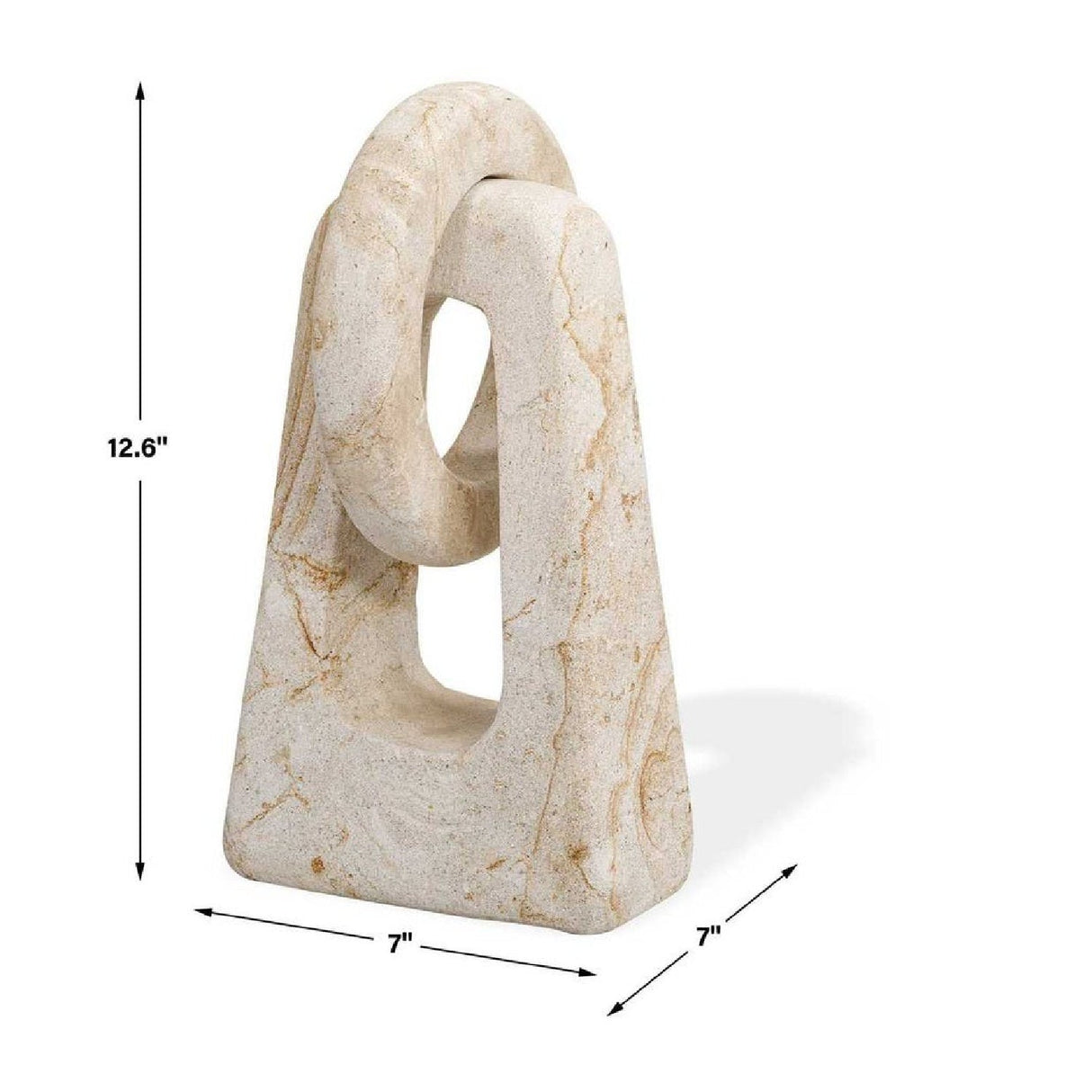 Natural Limestone Indoor/Outdoor Sculpture | Uttermost Continuum - www.oroa.com