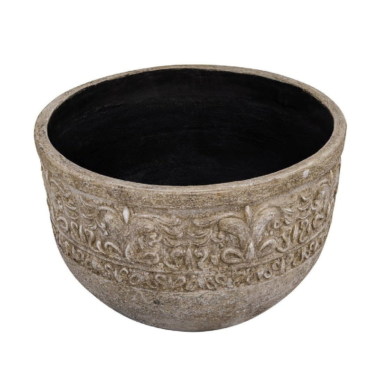 Embossed Stone-Like Indoor/Outdoor Planter | Uttermost Regalia - www.oroa.com