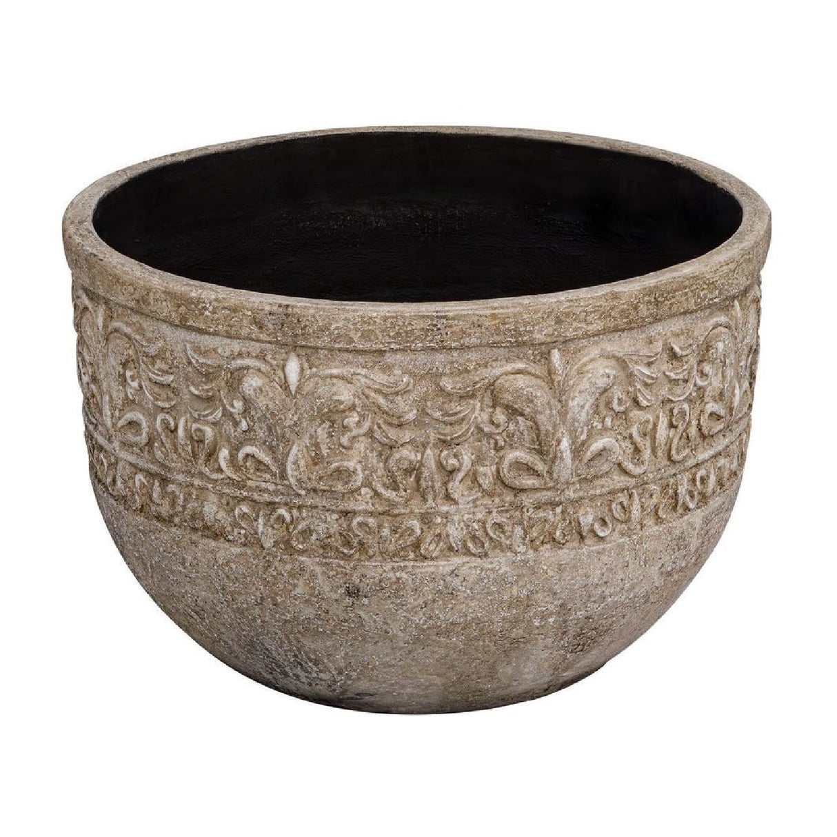 Embossed Stone-Like Indoor/Outdoor Planter | Uttermost Regalia - www.oroa.com
