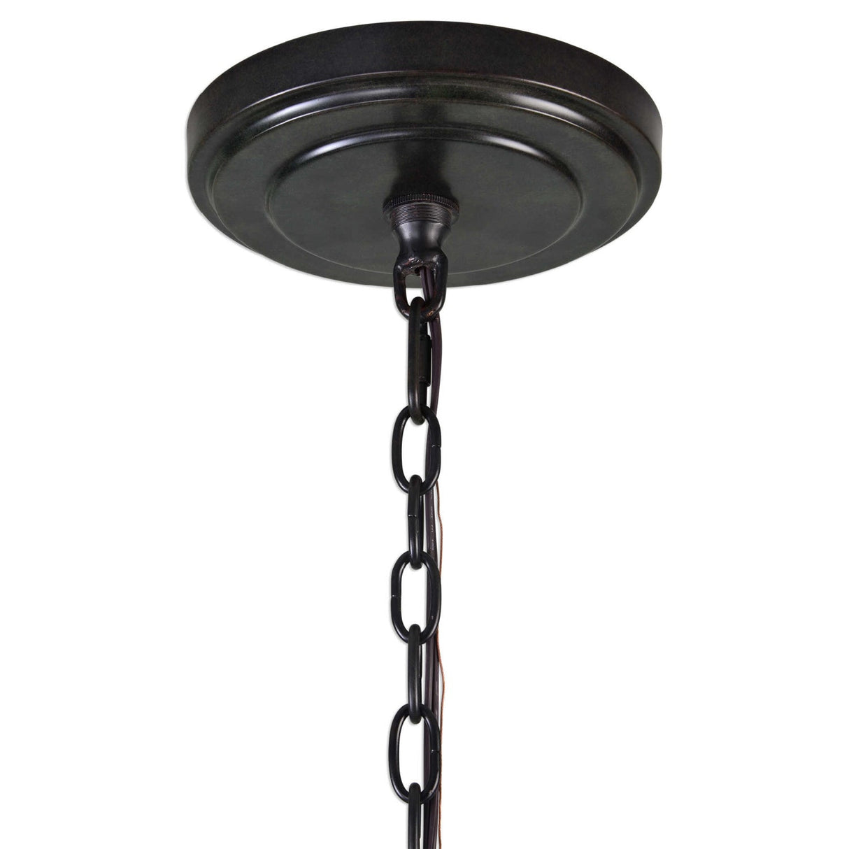Modern European furniture - Round Bronze 12-Light Chandelier - www.oroa.com