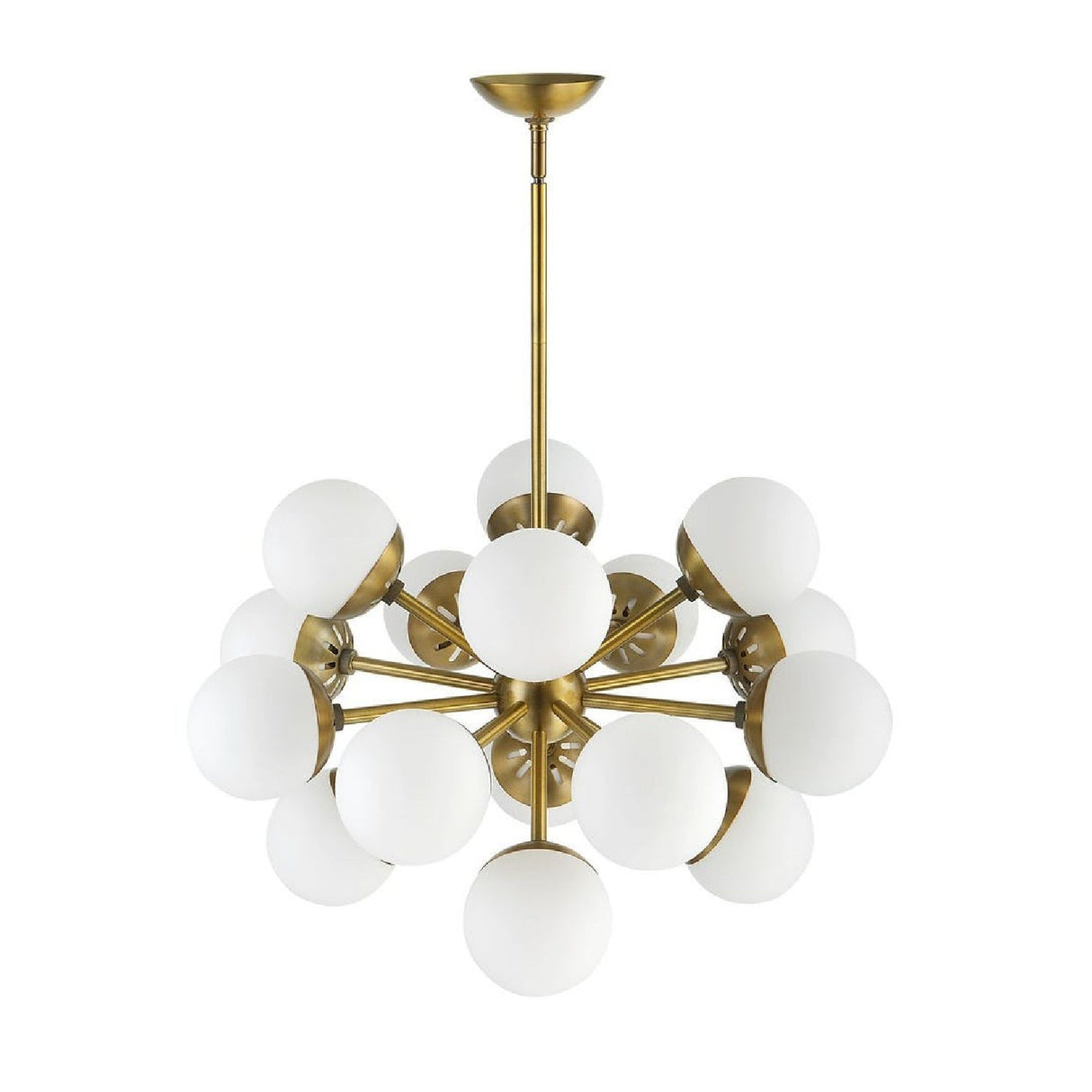 Opal Globes Sputnik Chandelier | Uttermost Droplet - www.oroa.com