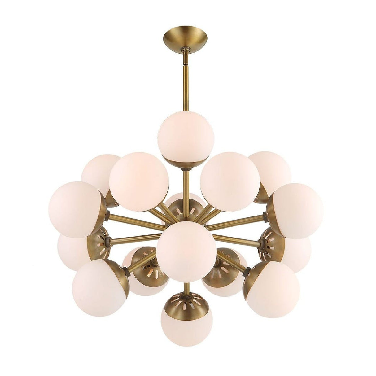 Opal Globes Sputnik Chandelier | Uttermost Droplet - www.oroa.com