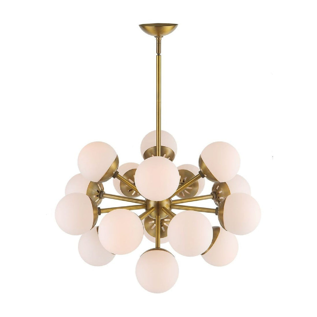 Opal Globes Sputnik Chandelier | Uttermost Droplet - www.oroa.com