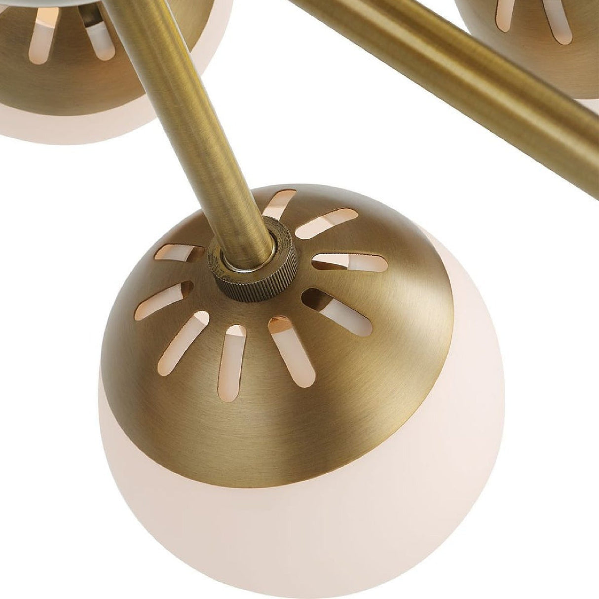 Opal Globes Sputnik Chandelier | Uttermost Droplet - www.oroa.com