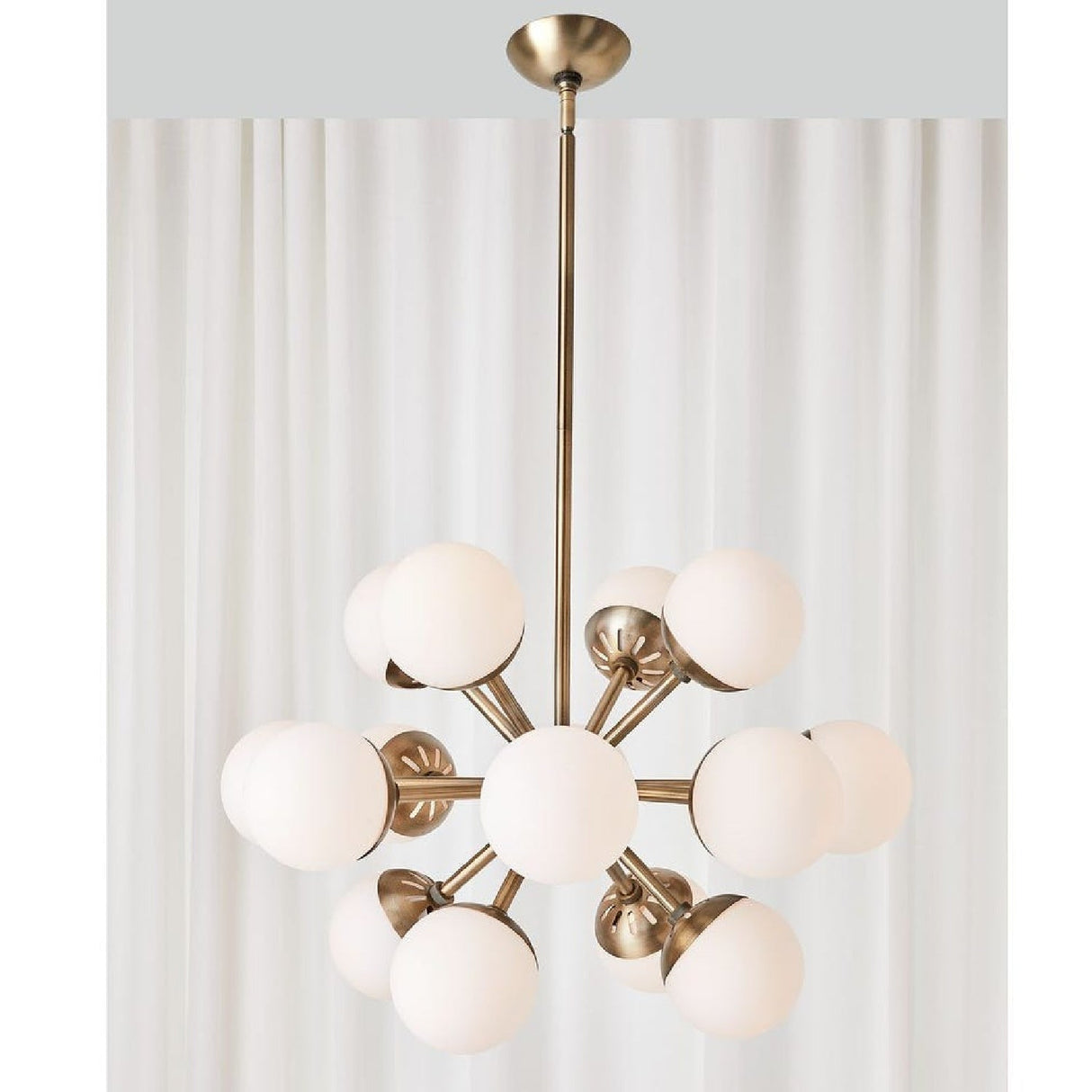 Opal Globes Sputnik Chandelier | Uttermost Droplet - www.oroa.com