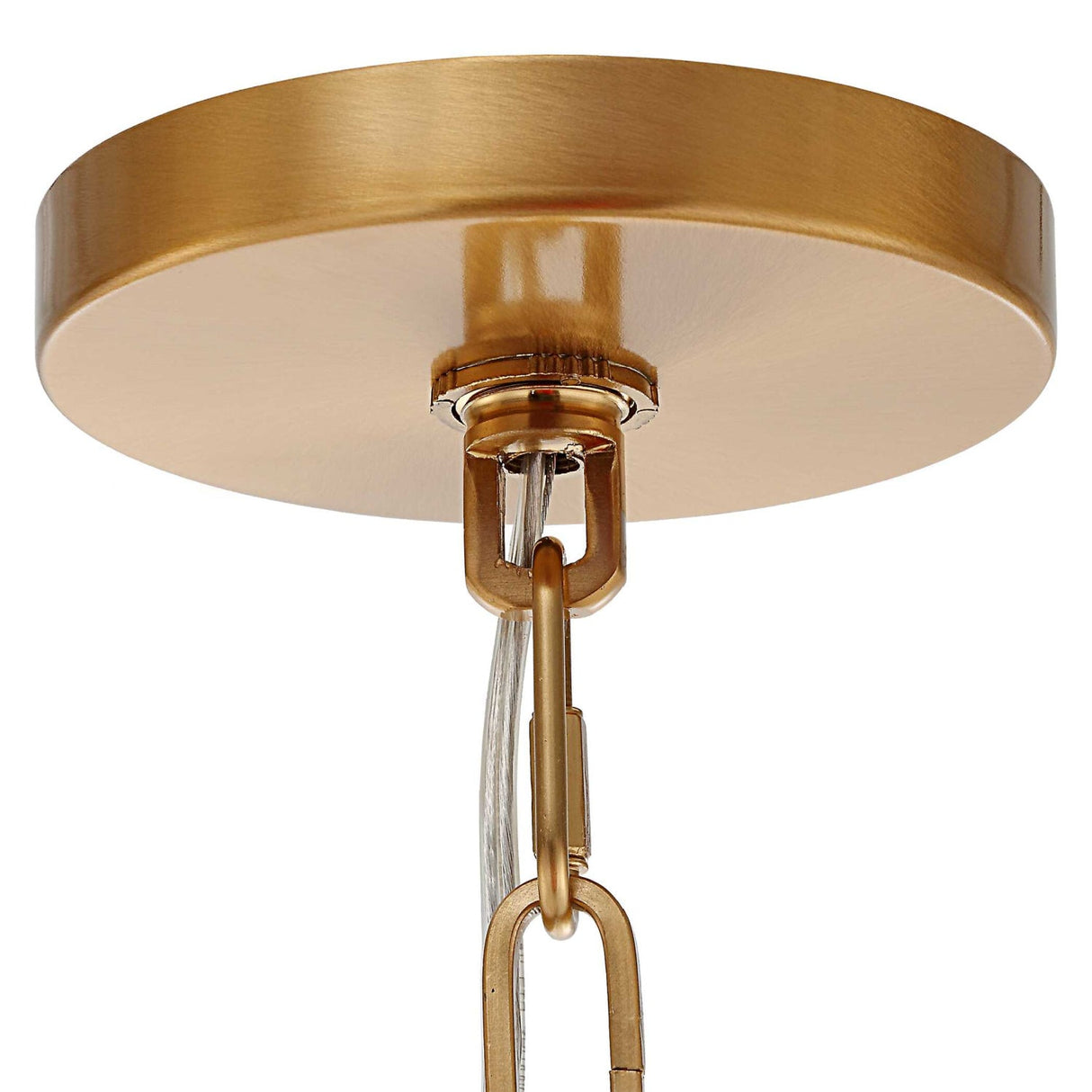 Modern European furniture - White Silken 6-Light Chandelier - www.oroa.com