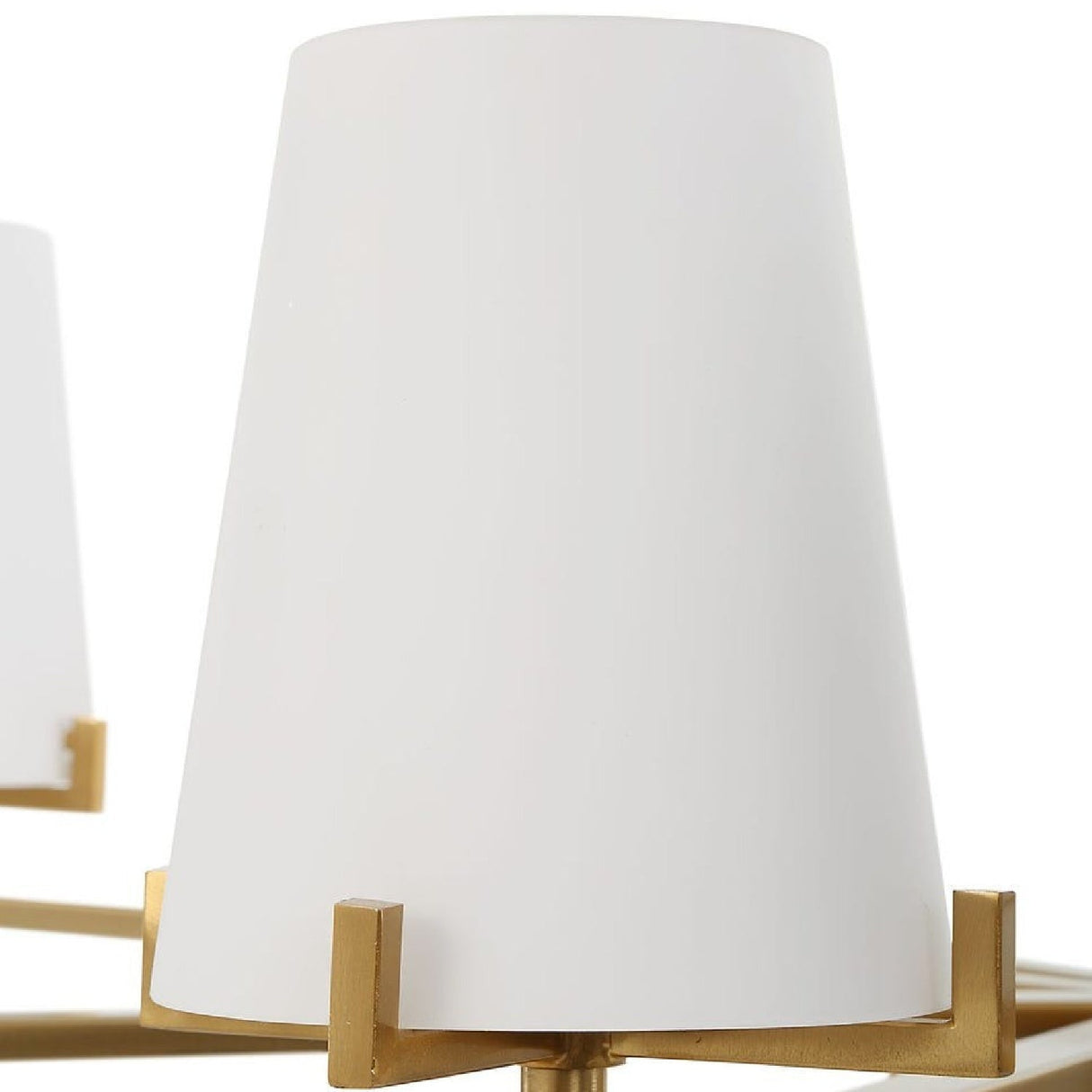 Opal Glass Cones 8-Light Chandelier | Uttermost Lassen - www.oroa.com