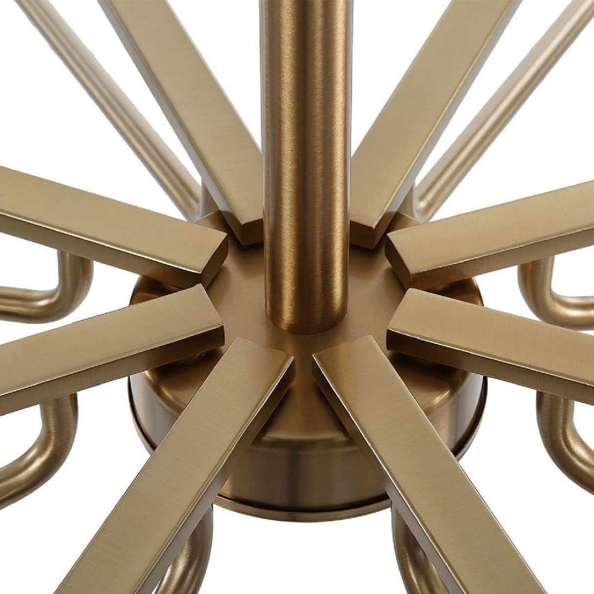 Opal Glass Cones 8-Light Chandelier | Uttermost Lassen - www.oroa.com