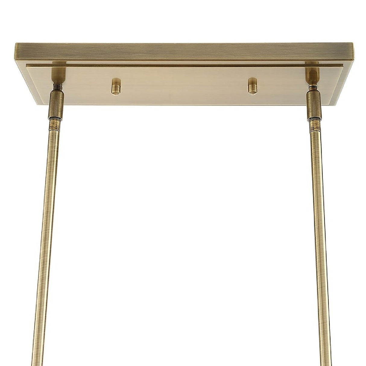 Seeded Glass 8-Light Linear Chandelier | Uttermost Mistie - www.oroa.com