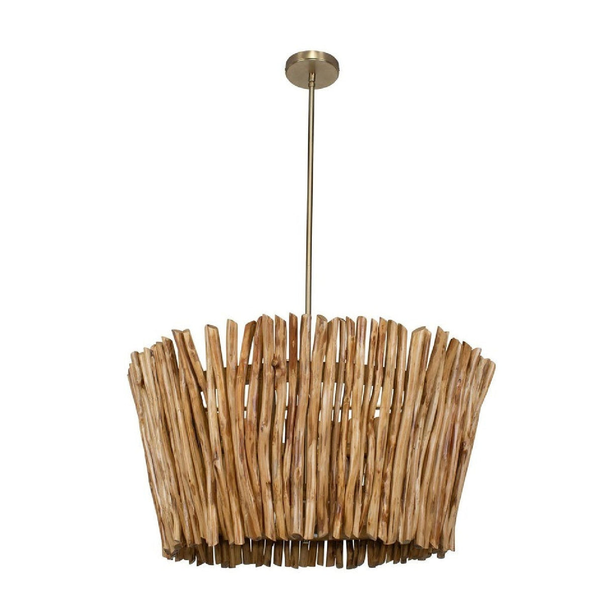 Wooden Branches 4-Light Chandelier | Uttermost Rhea - www.oroa.com