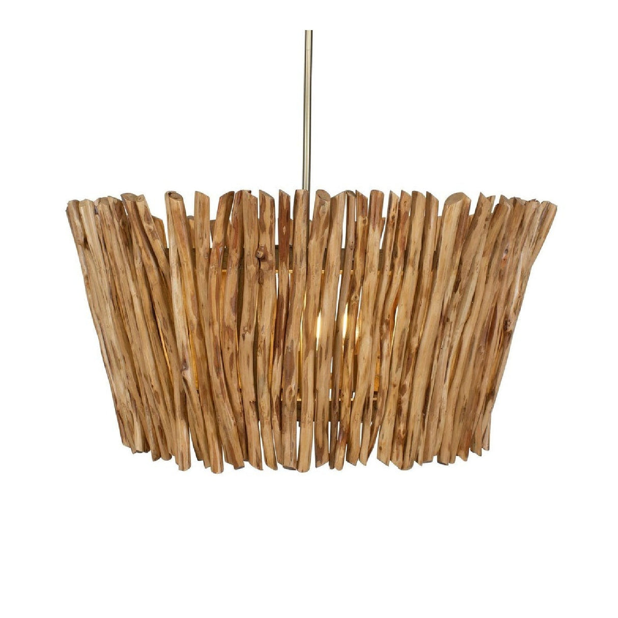 Wooden Branches 4-Light Chandelier | Uttermost Rhea - www.oroa.com