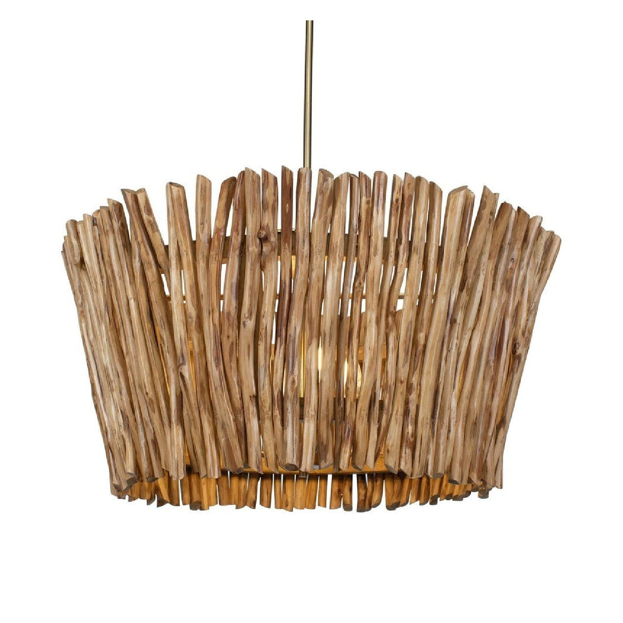 Wooden Branches 4-Light Chandelier | Uttermost Rhea - www.oroa.com