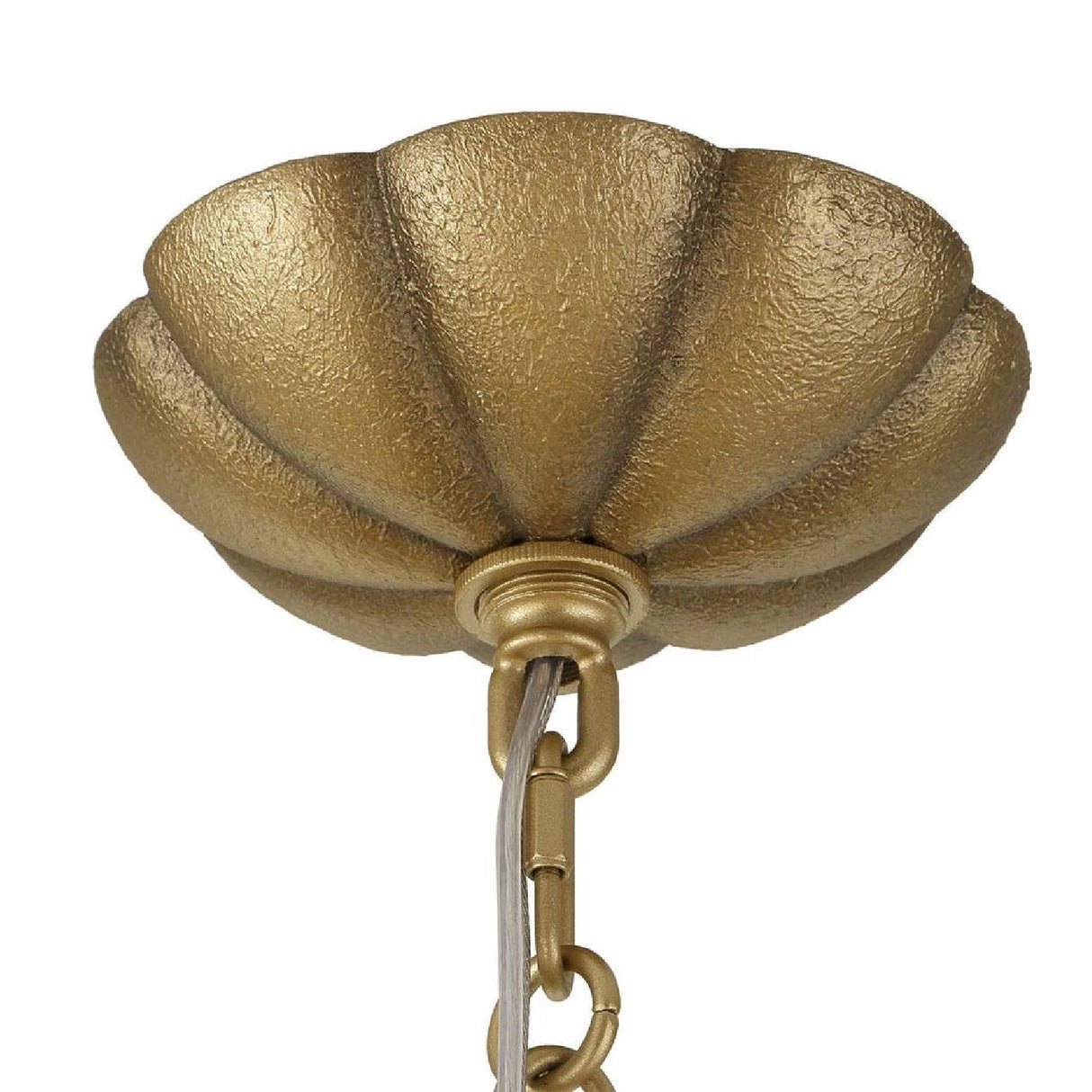 Gold Marquise Inspired 8-Light Chandelier | Uttermost Corella - www.oroa.com