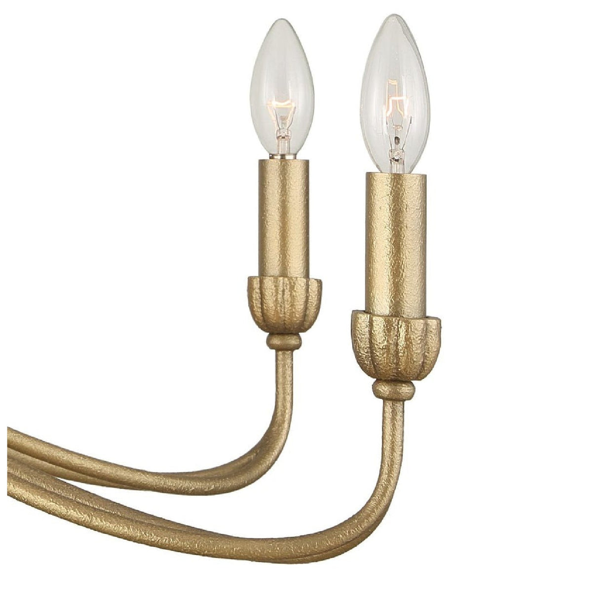 Gold Marquise Inspired 8-Light Chandelier | Uttermost Corella - www.oroa.com