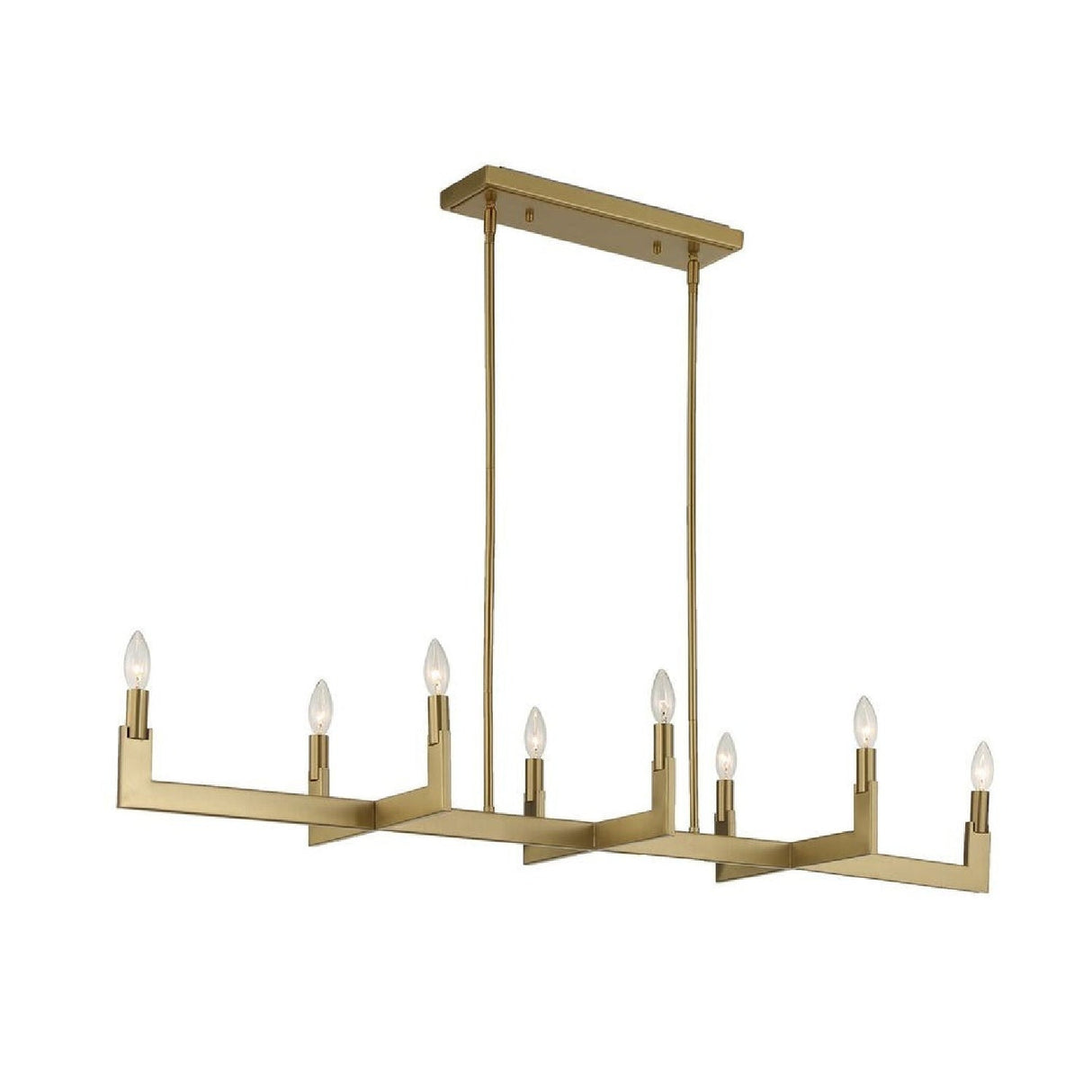 Brass Adjustable Linear Chandelier | Uttermost Cordoba - www.oroa.com